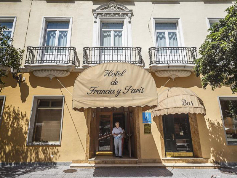 Hotel de Francia y París Cádiz Exterior foto