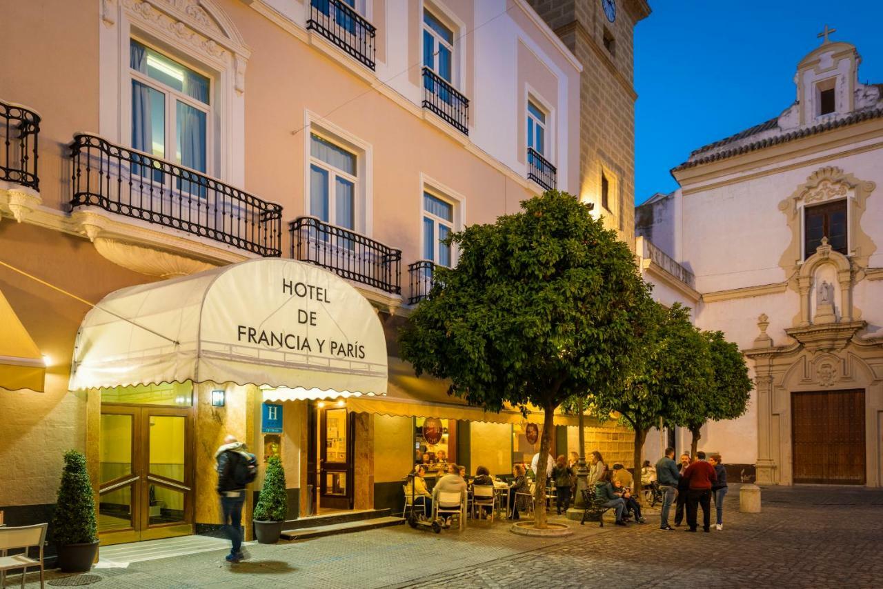 Hotel de Francia y París Cádiz Exterior foto