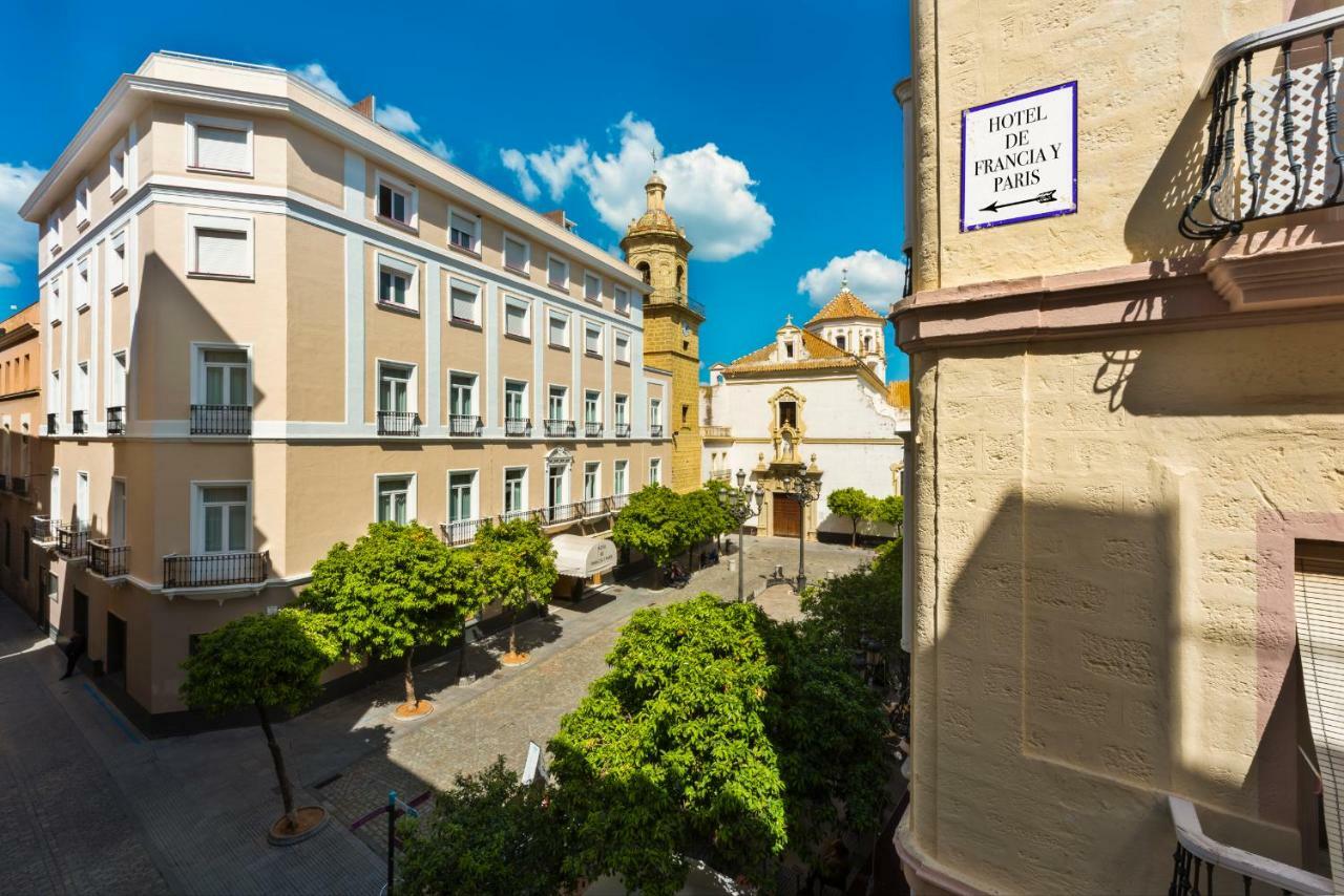 Hotel de Francia y París Cádiz Exterior foto